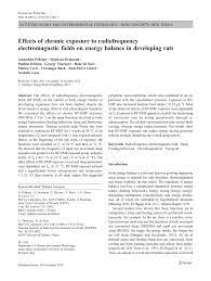 This change in lifestyle has helped in these ways as well. Pdf Effects Of Chronic Exposure To Radiofrequency Electromagnetic Fields On Energy Balance In Juvenile Rats