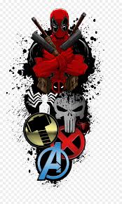 Deadpool logo, deadpool marvel heroes 2016 agar.io marvel comics. Deadpool Logo Png Transparent Png Vhv