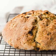 Irish Soda Bread With Raisins And Caraway Seeds Baked By An Introvert