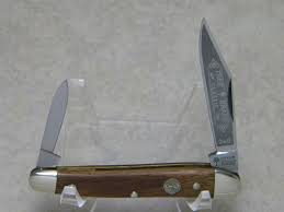 Pocket knife brands that start with c. Boker Solingen Germany Tree Brand Classic Wood 240 Stockman Knife C 1978 1984
