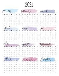 Printable calendar 2020 2021 desk calendar pdf download etsy calendar printables calendar pages printable calendar 2020 Watercolor One Page 2021 Calendar Calendar Printables Bullet Journal Ideas Pages Free Calendar Template