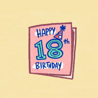 For boys girls friends family. Happy 18th Birthday Gifs Get The Best Gif On Giphy