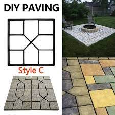 How about covering the floor using brick paver in the patio design? Willstar 3 Styles Diy Driveway Paving Pavement Mold Patio Concrete Stepping Stone Path Walk Maker Garden Ornaments Walmart Com Diy Driveway Concrete Patio Concrete Stepping Stones