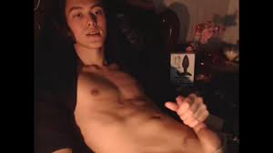 Handsome Asian Guy Cums like A River