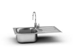 kitchen stainless steel sink free 3d