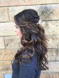 Half Up Half Down Bridal Hair By Phillyhair Wedding Hair Brunette Bridal Hair Images Brunette Bridal Hair