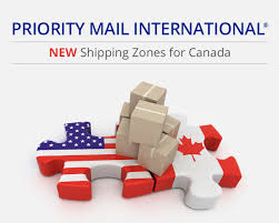 Priority Mail International New Shipping Zones For Canada