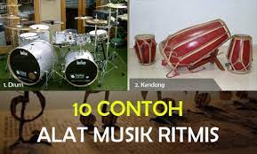 10 Contoh Alat Musik Ritmis Gambar Dan Keterangannya Adat Tradisional