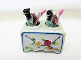 Vintage Bird Salt And Pepper Shakers Japan Vintage Bird Salt And Pepper Shakers Nodder Salt And Pepper Pheasant Salt Pepper Shakers Japan Vintage Birds Shakers Dining Table Top