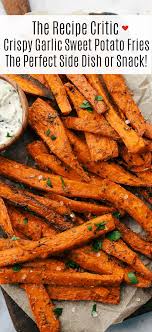 First cut your sweet potatoes into matchsticks. Best Homemade Sweet Potato Fries Recipe Ever The Recipe Critic