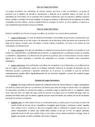Juegos recreativos para educación física: Que Son Juegos Recreativos Deportes Conceptos Psicologicos