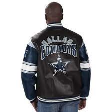 Dallas Cowboys Faux Leather Varsity Jacket 9628345 Hsn In 2021 Leather Varsity Jackets Varsity Jacket Dallas Sports