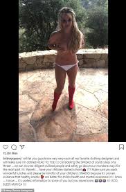 Britney spears is getting candid with her fans about losing weight. 6gmroryzf9uzam