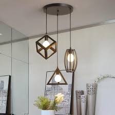 Retrouvez notre sélection de lustre design. Idegu Suspension Luminaire Vintage Cage Metal Lustre Industriel 3 Lampes E27 Corde Ajus En 2020 Luminaire Vintage Suspension Luminaire Lampes Suspendues Industrielles