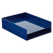 Navy Poppin Stacking Letter Tray Letter Tray Tray Decorative Tray