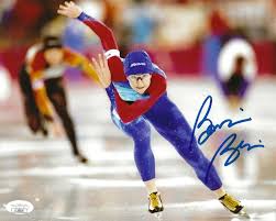 Bonnie Blair Usa Speed Skating Signed 8x10 Photo Olympic Gold Autographed 7 Jsa Autographia