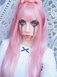 Terrifying And Disgusting Halloween Makeup Ideas Blurmark Halloween Makeup Pink Hair Makeup