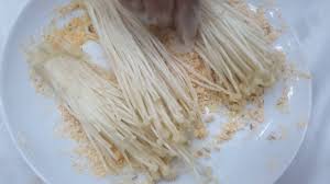 Cendawan enoki sebagai hidangan utama. Cendawan Goreng Rangup Mylesung By Tepung Goreng Mylesung