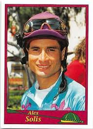 Alex Solis trading card (Horse Racing) 1994 Jockey Star #199