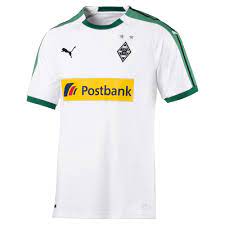 Den anfang auf dem trikot von borussia mönchengladbach machte der energieversorger ruhrgas. Puma Bmg Borussia Monchengladbach Trikot Home Herren 2018 2019 Sportiger De