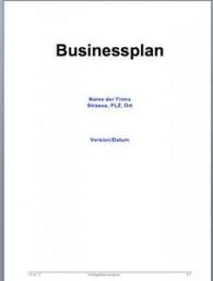 Beispiel Business Plan Showcase Homes