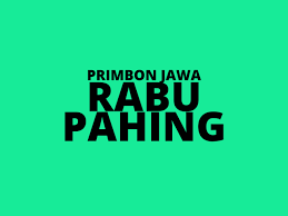 We did not find results for: Primbon Jawa Rabu Pahing Kumparan Com