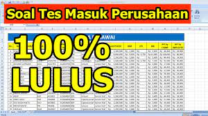 Maybe you would like to learn more about one of these? Jendela Tutorial Soal Tes Masuk Kerja Di Perusahaan