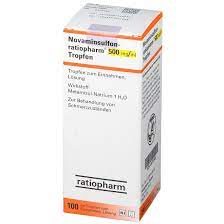 Einnahme zusammen mit anderen arzneimitteln. Novaminsulfon Ratiopharm 500 Mg Ml Tropfen 100 Ml Shop Apotheke Com