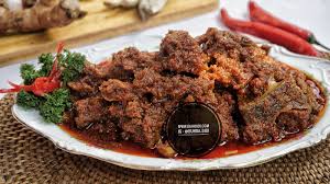 Gulai daging sapi siap dinikmati. Diah Didi S Kitchen Rendang Iga Pedas