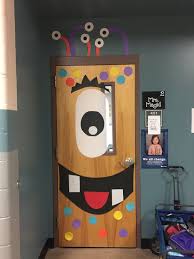 Halloween Monster Door Decoration Halloween Classroom Door Decor Monster Door Decoration Halloween Monster Doors