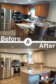 When Considering Options For Their Kitchen Remodel This Massachusetts Couple Deci Replacing Kitchen Countertops Kitchen Remodel Small Kitchen Remodel Software