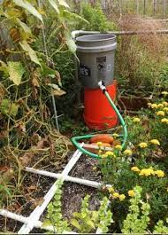 Diy Gravity Pvc Irrigation System Garden Watering System Irrigation Garden Grid