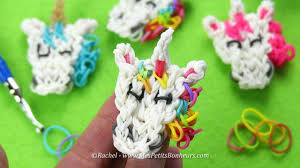 Diy Licorne Rainbow Loom En Elastiques Facile Youtube