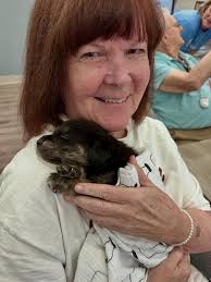 There were two big puppy mill busts in the upstate last week. This led to  me agreeing to take some animals in as everyone is beyond maxed out up  there. We took