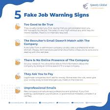 Fake Job Signs