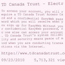 Td personal banking services catalogue td canada trust. Td Canada Trust Login In Online Banking Login Page