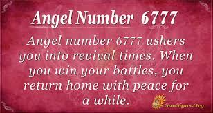 Angel Number 6777 Meaning Revival Times Sunsigns Org