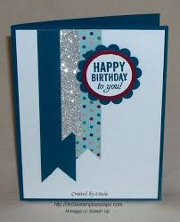 Here are 5 awesome handmade cards you can make incredible fast with some lovely scrapbook or designer series paper. Happy Birthday To You Birthday Cards For Boys Cute Birthday Cards Cards Handmade