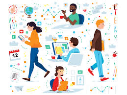 Creative People Illustration People Illustration Illustration Example Illustration