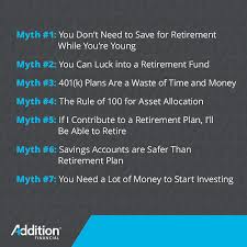 How to start investing money for retirement. 7 Retirement Investment Myths That Are Costing You Money
