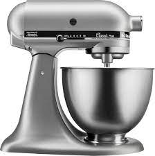 The best kitchen aid to your baking enthusiasm. Kitchenaid Classic Stand Mixer Silver Ksm75sl Best Buy