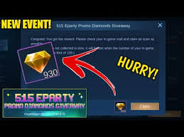 Our service collects all information about such distributions and provide it to you! 515 Eparty Promo Diamonds Give Away Claim Your Promo Diamonds Now Free For All Mlbb Youtube
