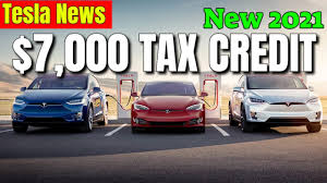Feb 11, 2021 · ev tax credit renewal and expansion gets first big push under biden administration. Tesla Tax Credit 7 000 In 2021 Biden S Green Act Youtube