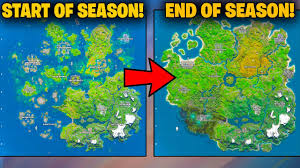 In season 3 many new locations present today was added; Update The Water Will Drain Overtime Season 3 Map Youtube