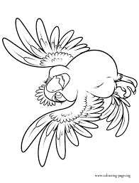 Rio 2 Carla Daughter Of Blu And Jewel Coloring Page Coloring Pages Disney Coloring Pages Rio Movie