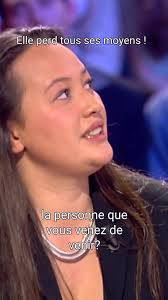 Sous l'émotion elle ne trouve plus ses mots !