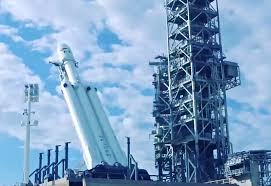 Watch a timelapse of spacex's recent falcon 9 launch: Musk Shares Timelapse Of Spacex Falcon Heavy Being Raised For Launch Prep