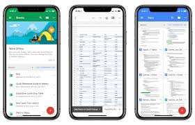 Does google docs work offline? Google Updates Docs Slides And Sheets Apps With Iphone X Ipad Drag And Drop Support For Ios 11 Macstories