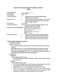 Materi bahasa inggris kelas 9 bab 5. Rpp Bahasa Inggris Kelas 4 Semester 2