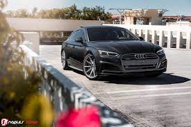 There S A New Hatch In Town Audi A5 Sportback On Vossen Vfs1 Advanced Automotive Accessories Audi A5 Sportback Audi Audi A5